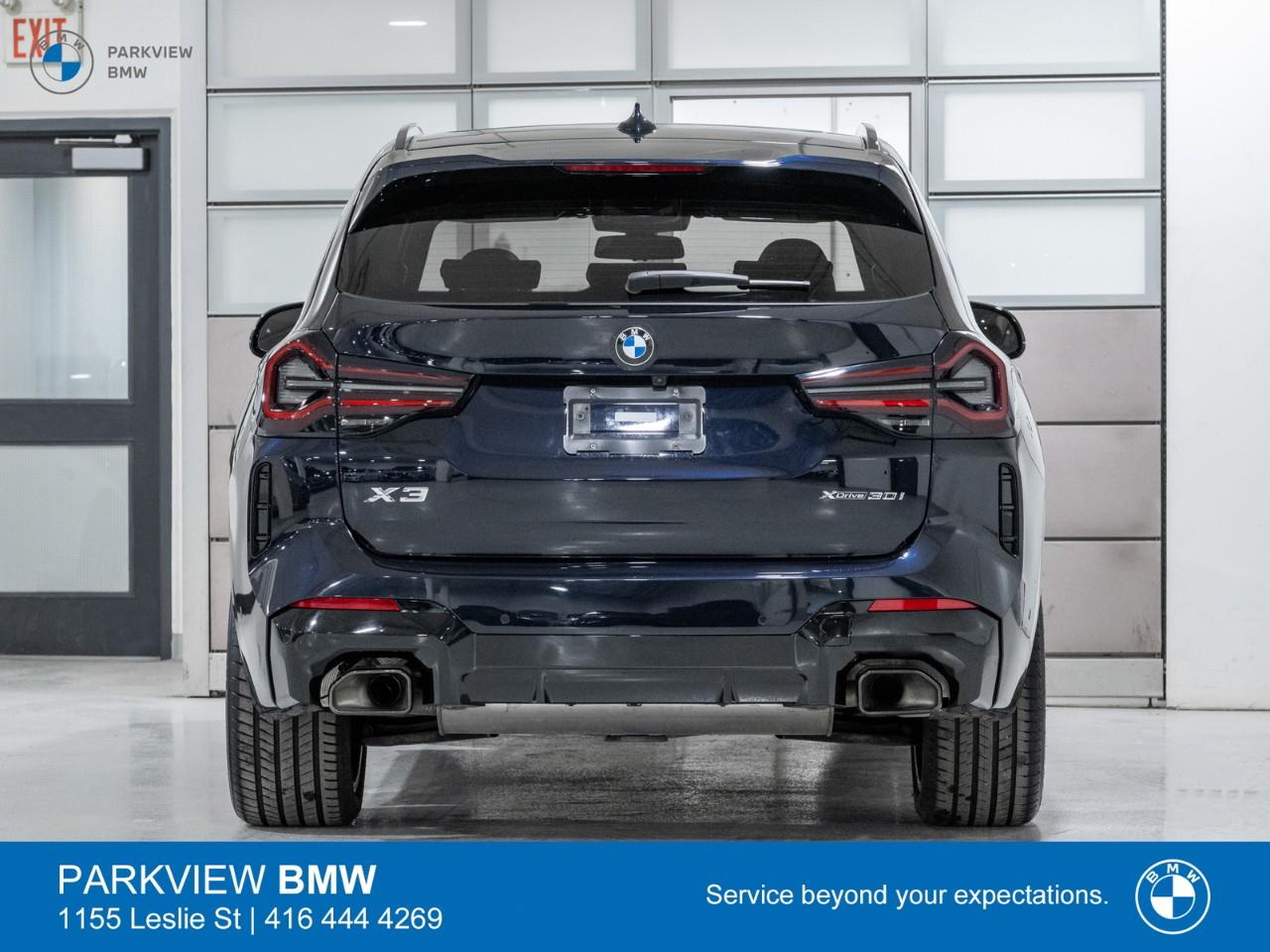 used 2022 BMW X3 car, priced at $48,942