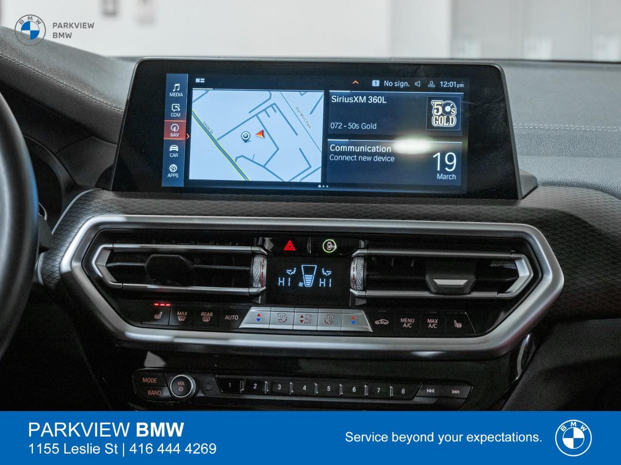 used 2022 BMW X3 car, priced at $48,942