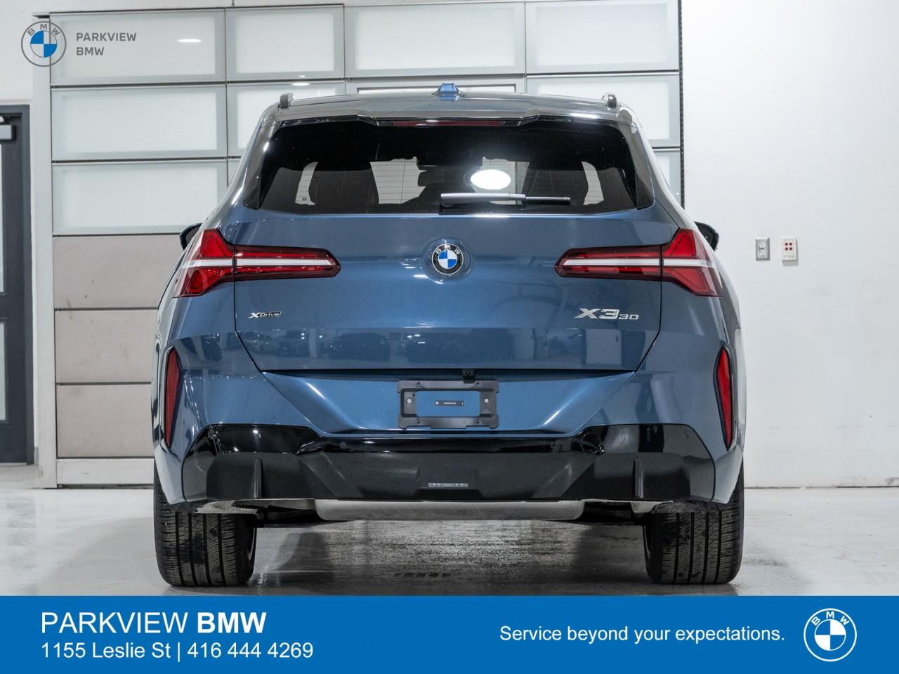 used 2025 BMW X3 car, priced at $64,992