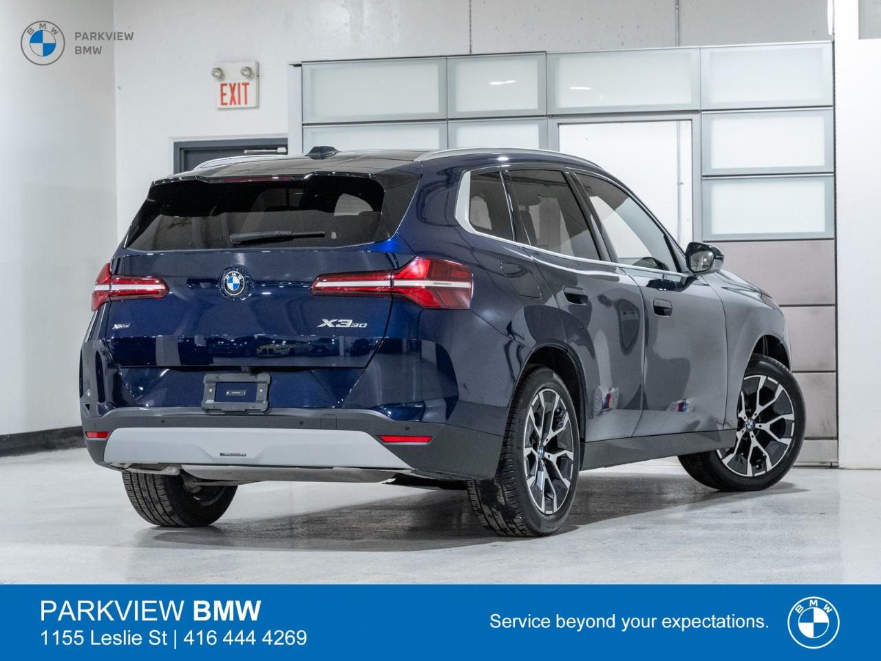 used 2025 BMW X3 car, priced at $59,957