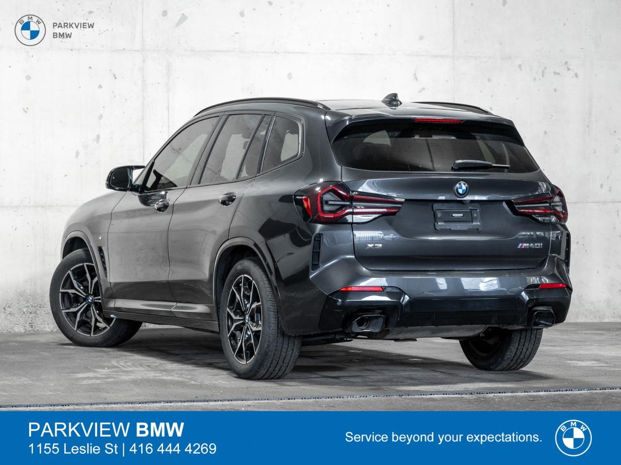 used 2023 BMW X3 car, priced at $58,772