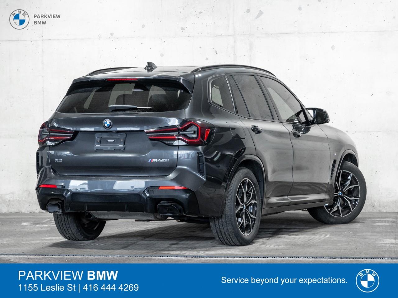 used 2023 BMW X3 car, priced at $58,772