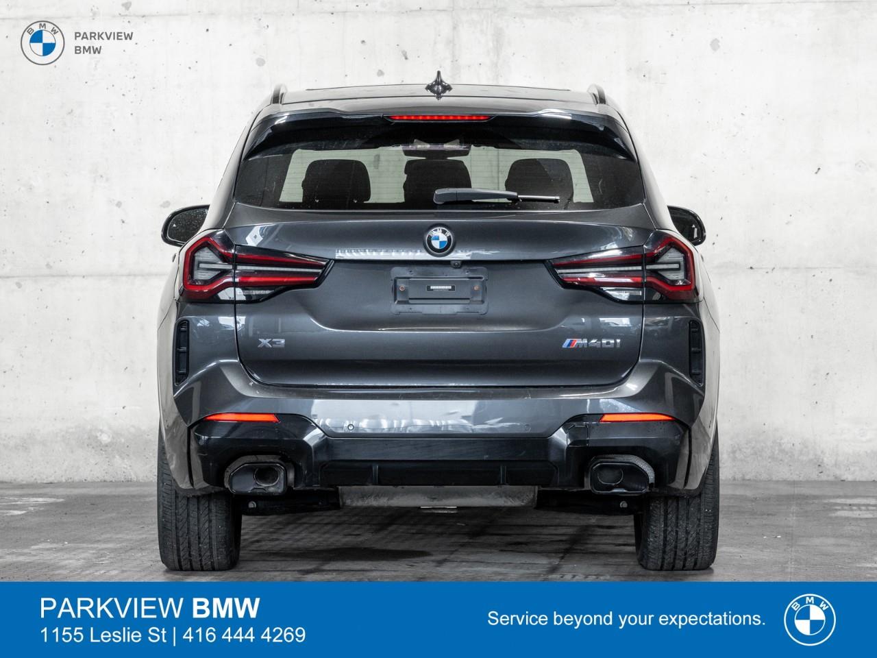 used 2023 BMW X3 car, priced at $58,772