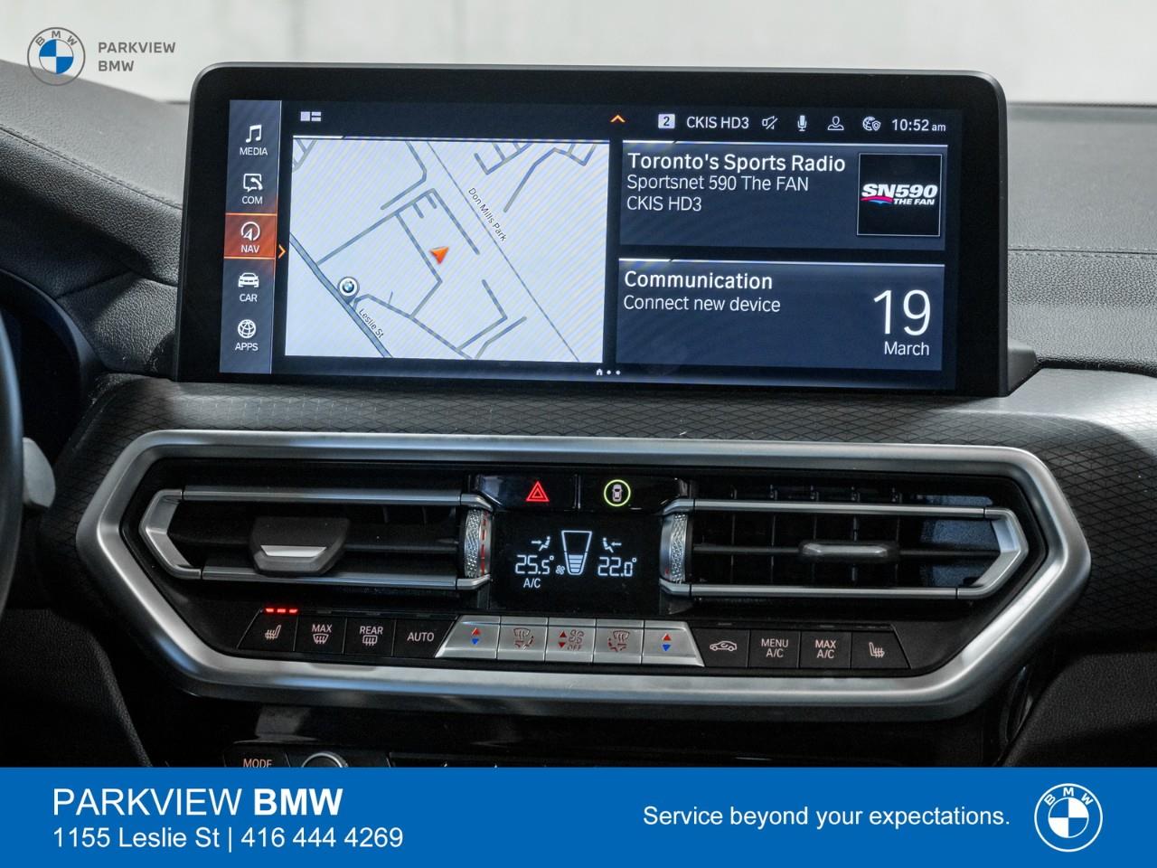 used 2023 BMW X3 car, priced at $58,772