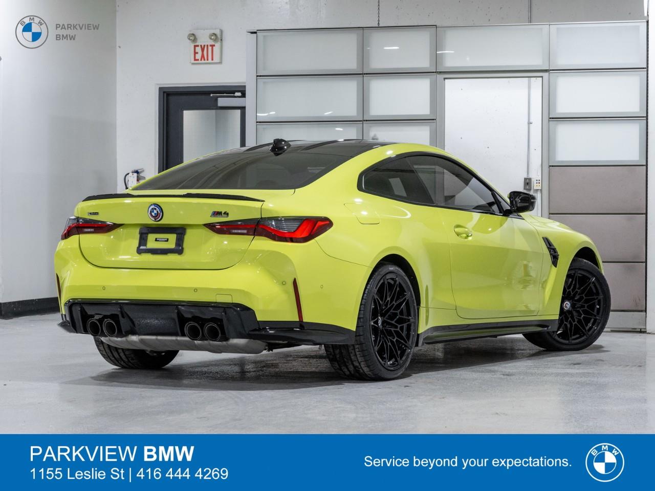 used 2023 BMW M4 car, priced at $89,992