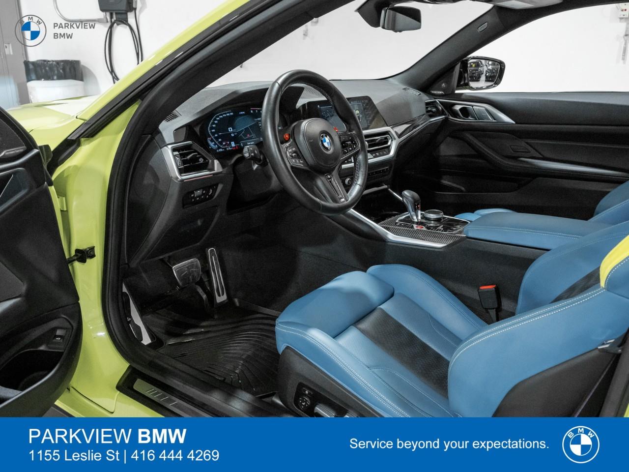 used 2023 BMW M4 car, priced at $89,992