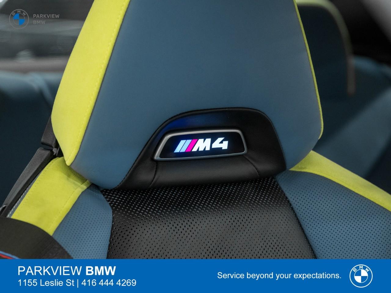 used 2023 BMW M4 car, priced at $89,992
