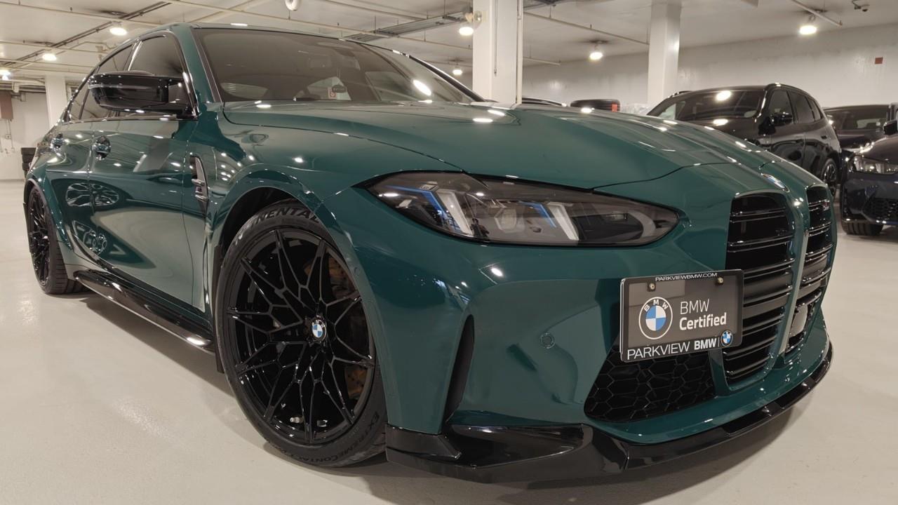 used 2025 BMW M3 car, priced at $124,972