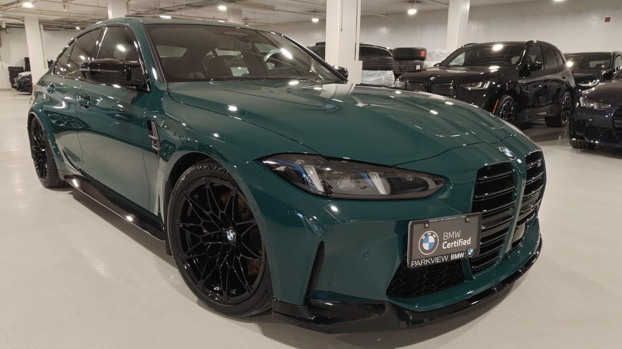 used 2025 BMW M3 car, priced at $124,972
