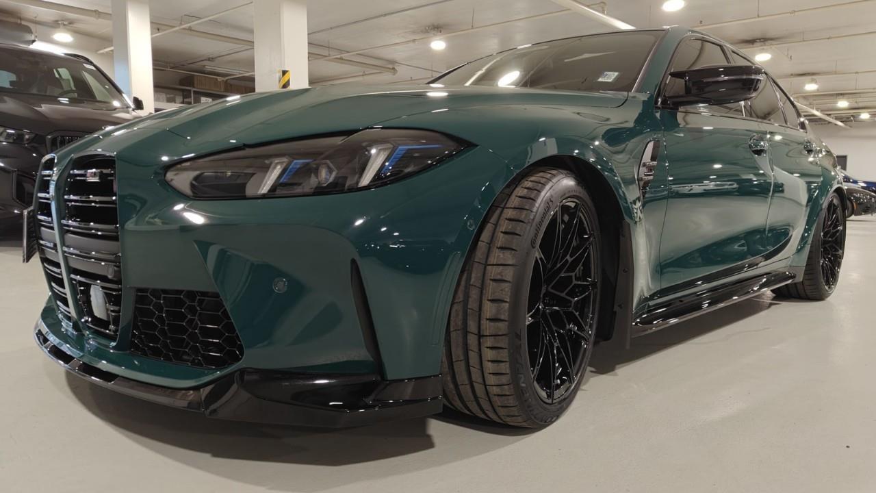 used 2025 BMW M3 car, priced at $124,972