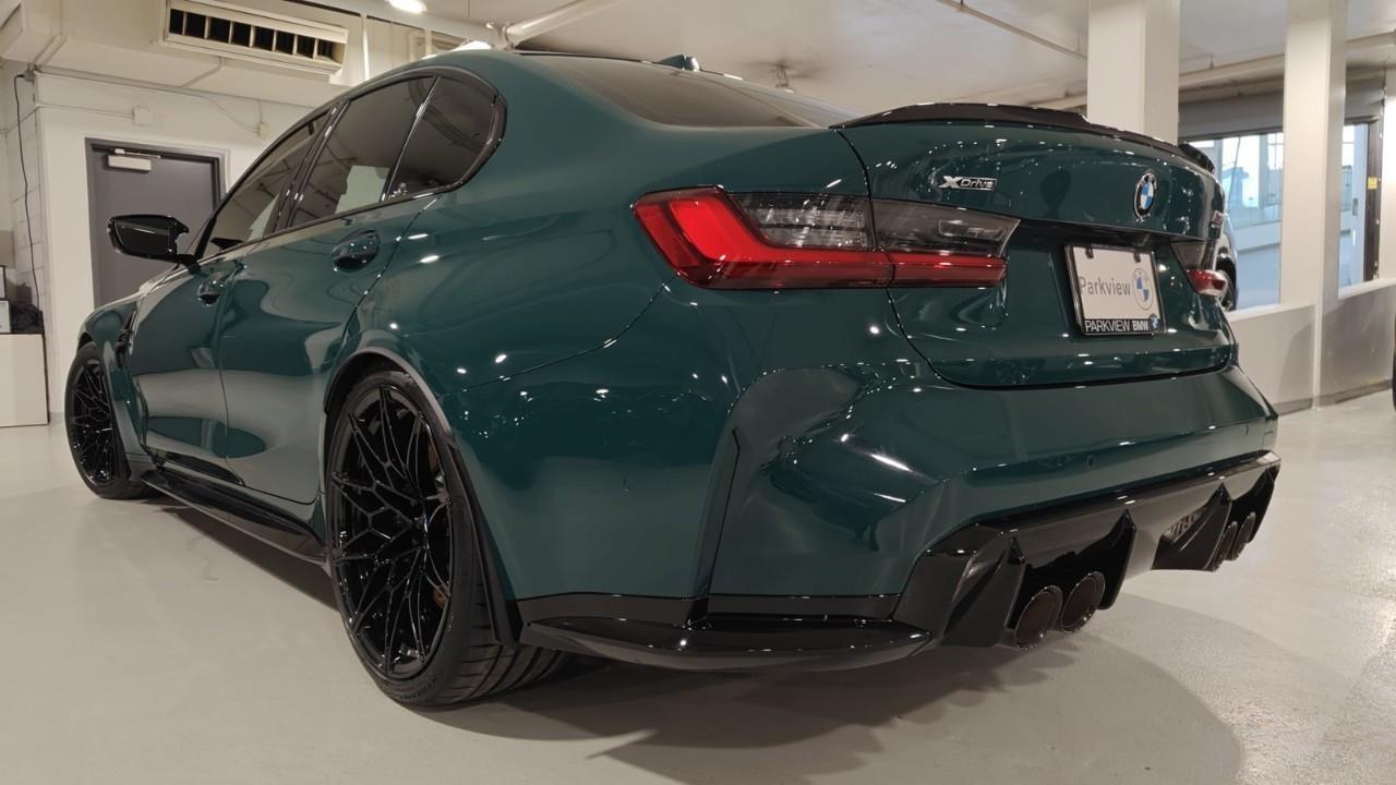 used 2025 BMW M3 car, priced at $124,972