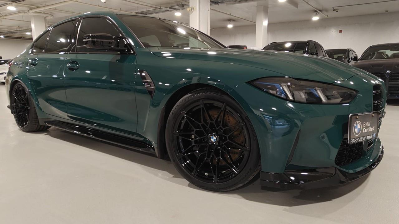 used 2025 BMW M3 car, priced at $124,972
