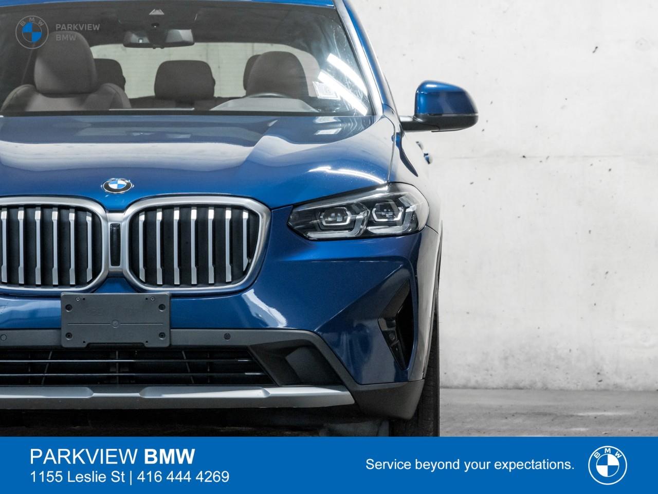 used 2023 BMW X3 car, priced at $44,992