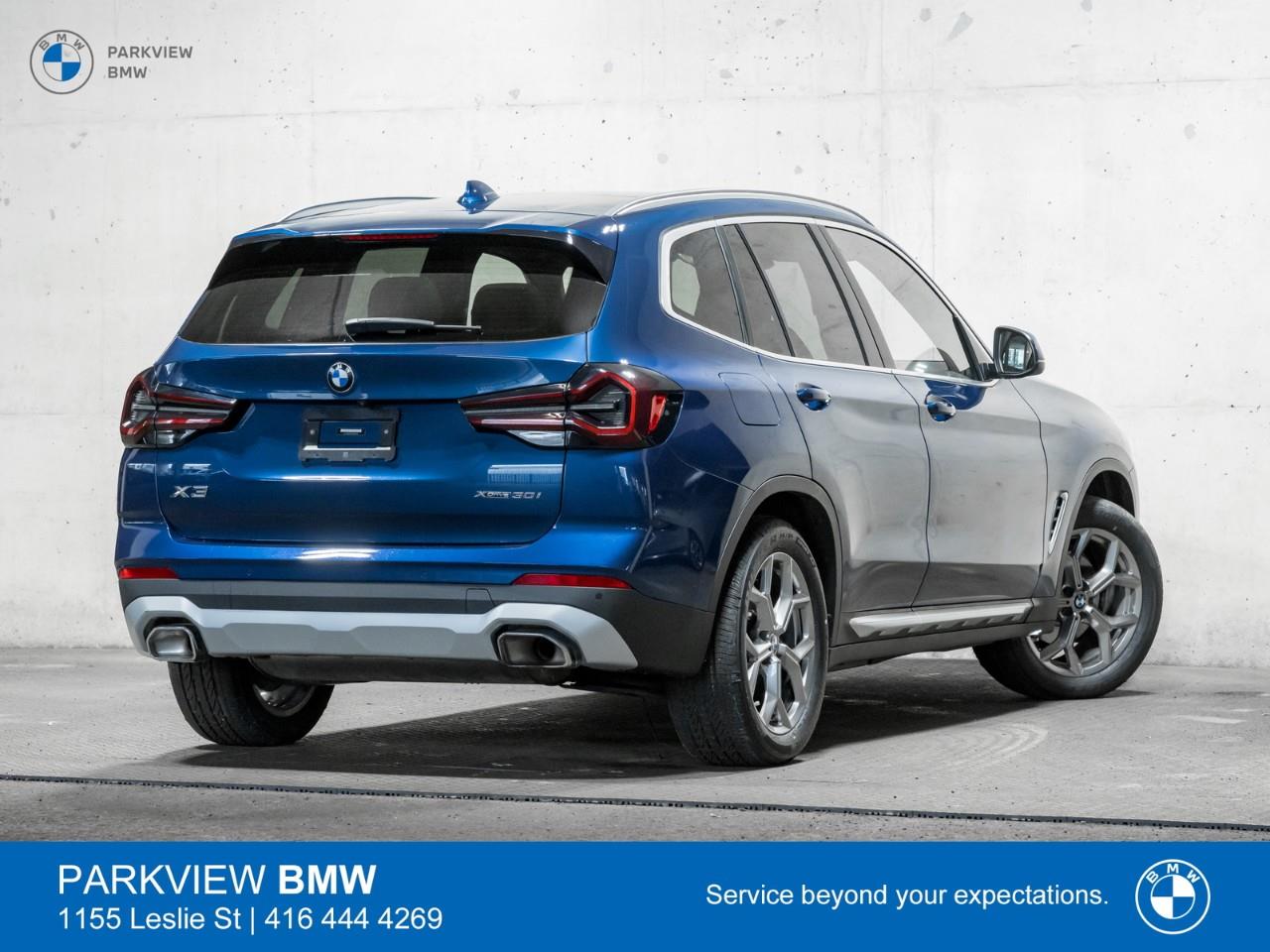 used 2023 BMW X3 car, priced at $44,992