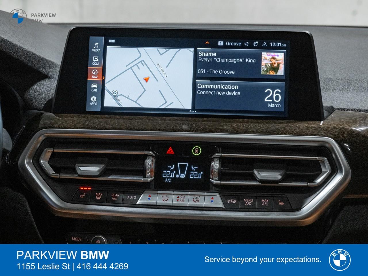 used 2023 BMW X3 car, priced at $44,992