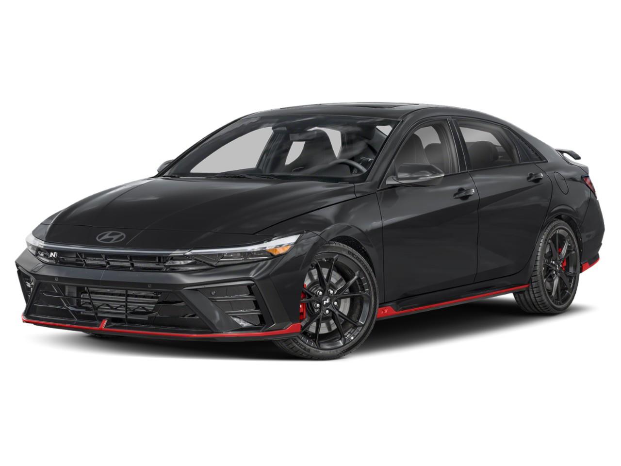 Black 2026 Hyundai Elantra N Front-Wheel Drive 6-Speed Manual