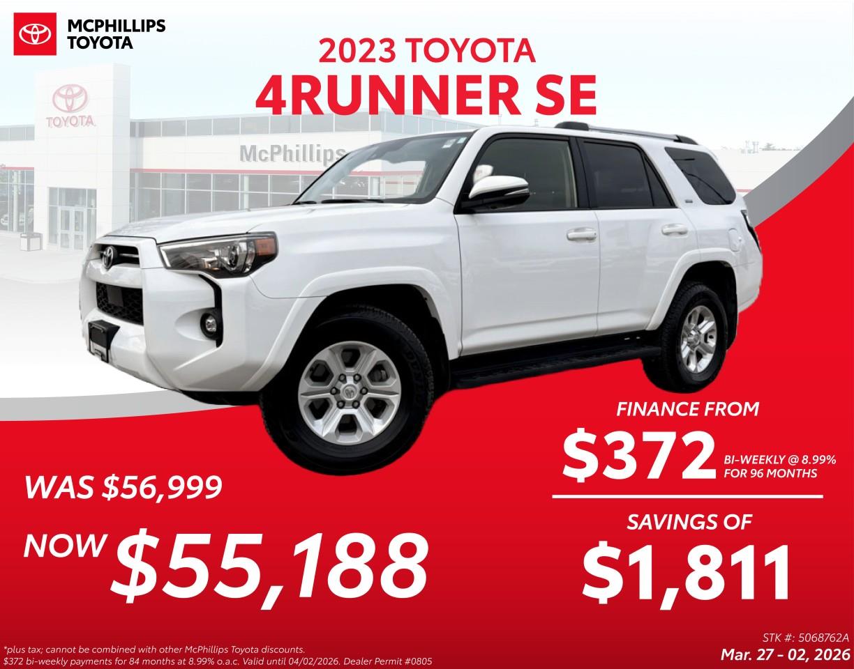 2023 Toyota 4Runner SR5 Premium 4WD
