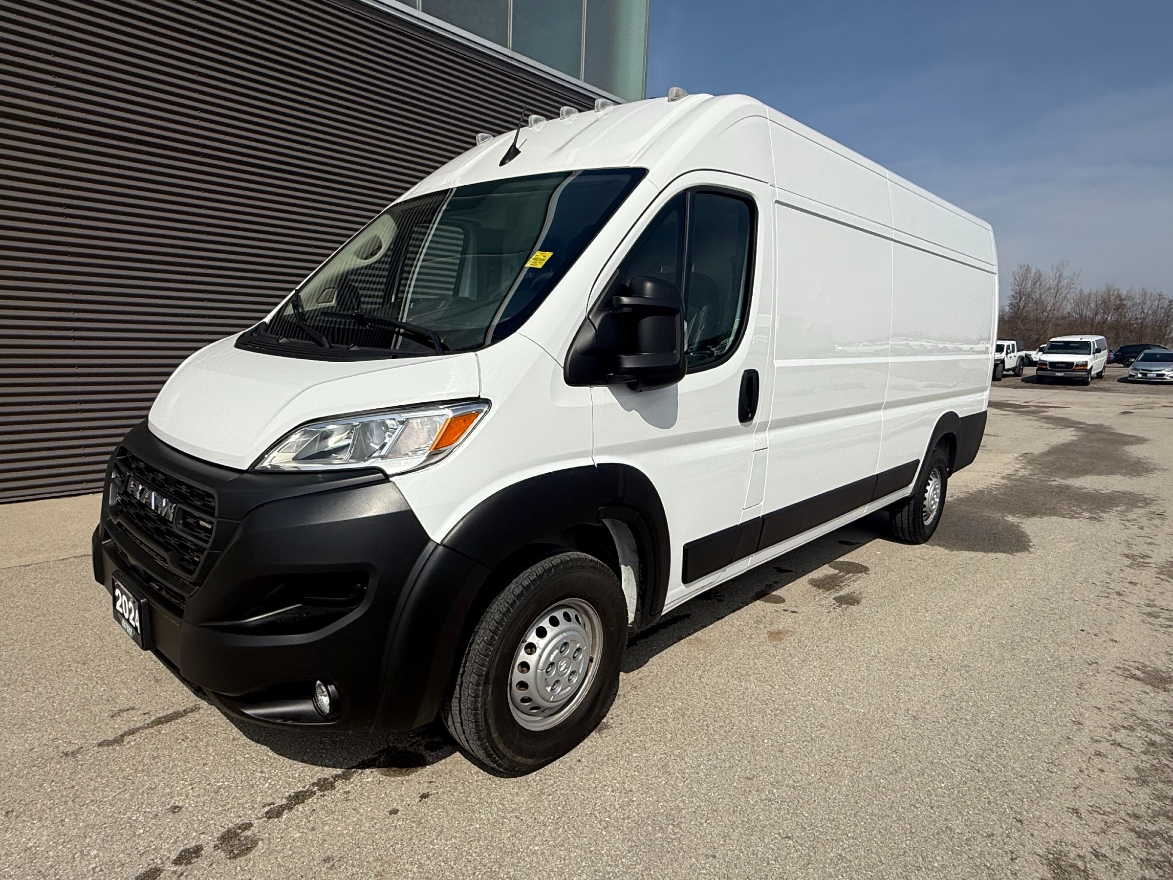 2024 RAM ProMaster 3500 Tradesman 159 High Roof Extended Cargo Van without Passenger Seat FWD