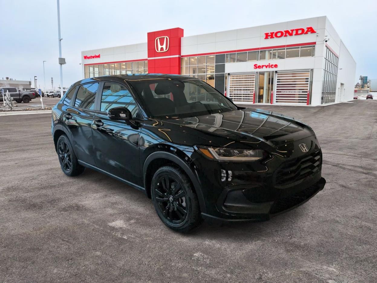 Black 2026 Honda HR-V SUV / Crossover All-Wheel Drive Continuously Variable Transmission