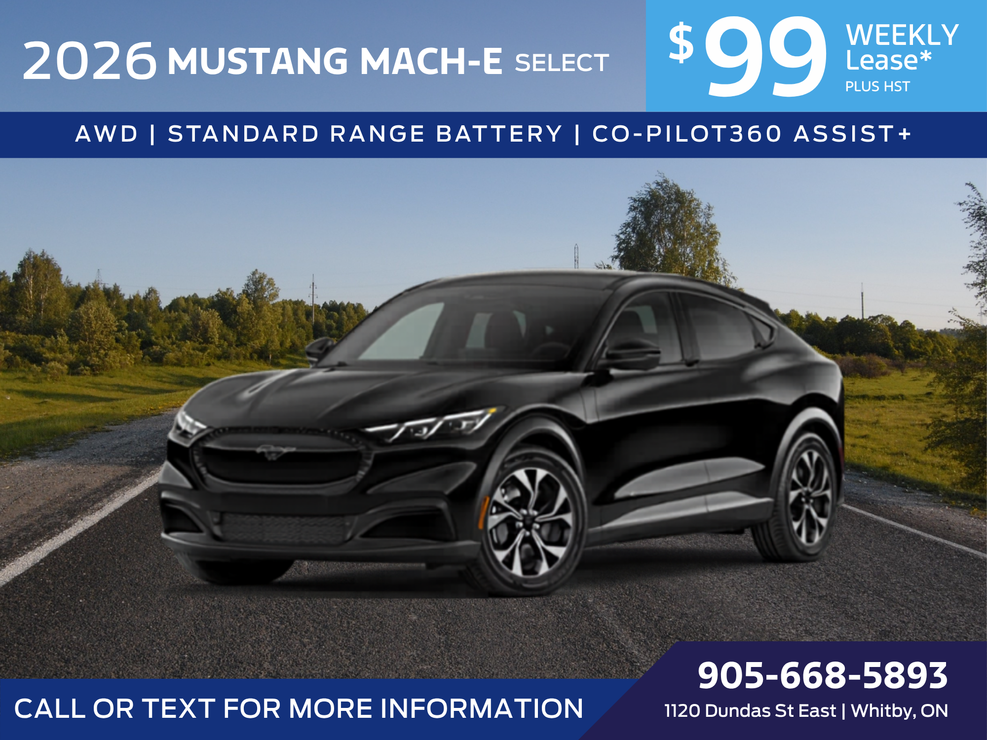 2026 Ford Mustang Mach-E Select AWD