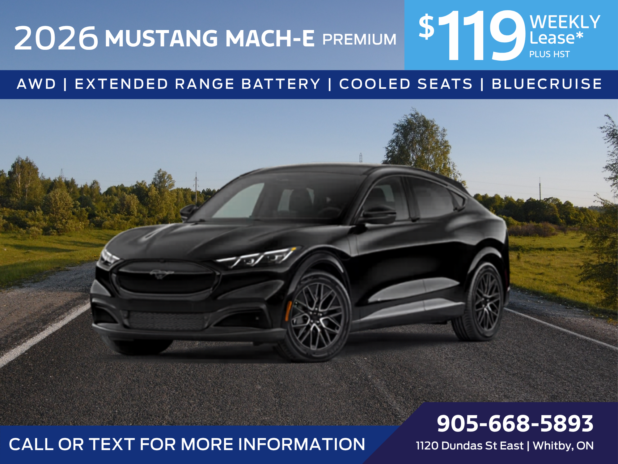 2026 Ford Mustang Mach-E Premium AWD