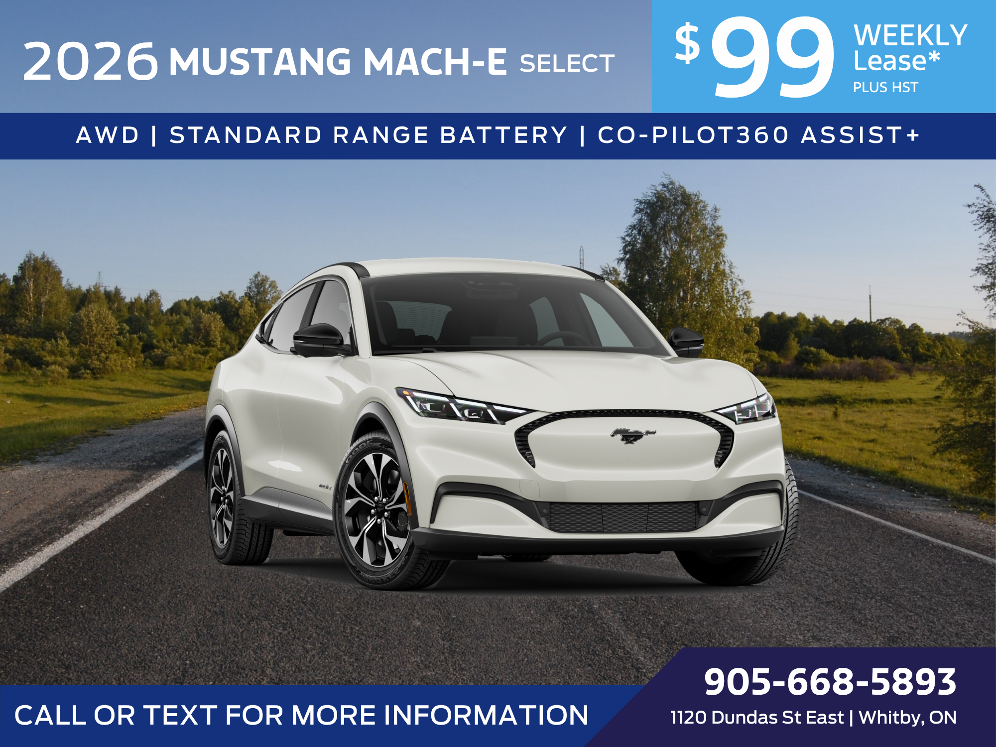 2026 Ford Mustang Mach-E Select AWD