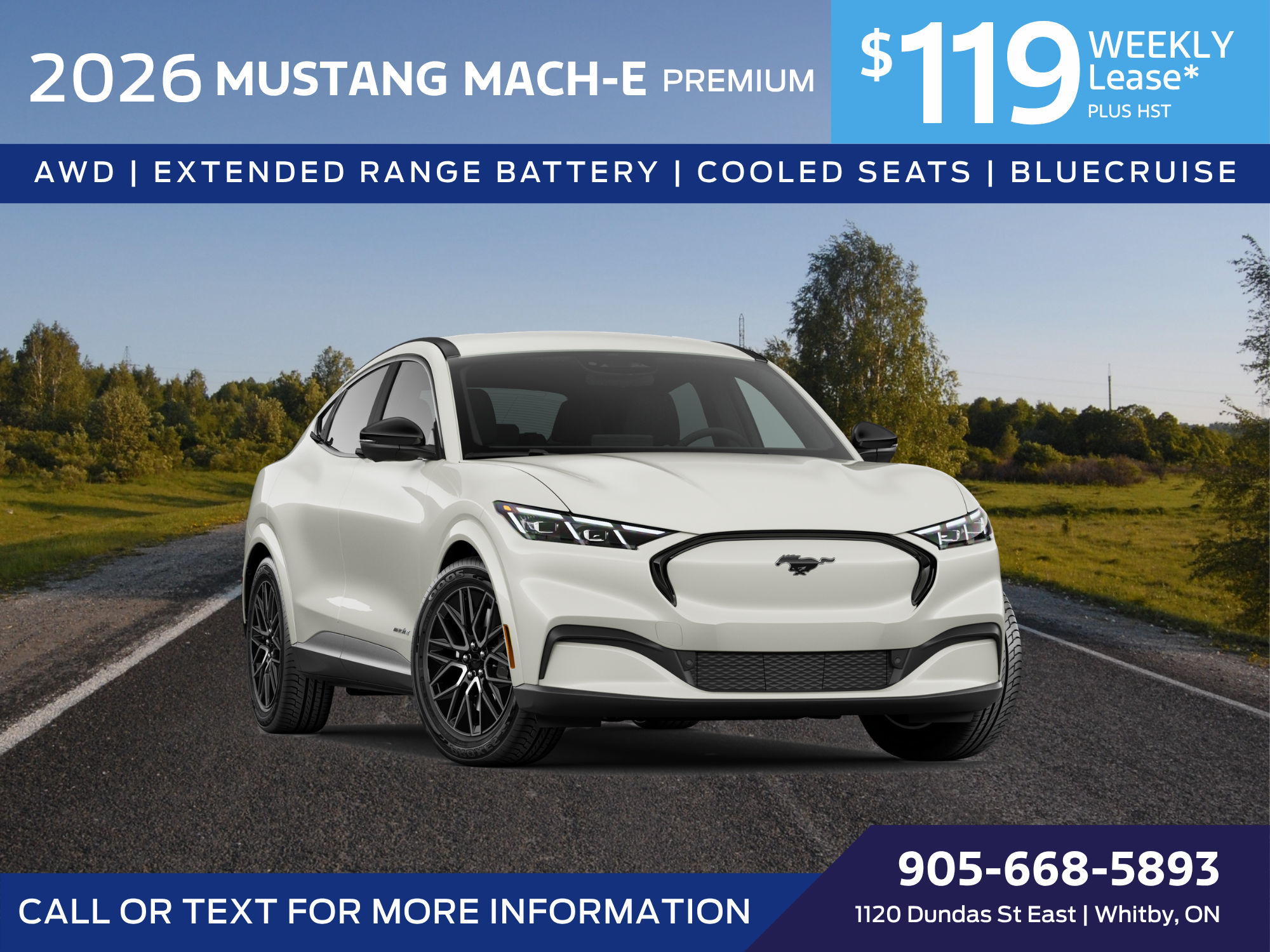 2026 Ford Mustang Mach-E Premium AWD