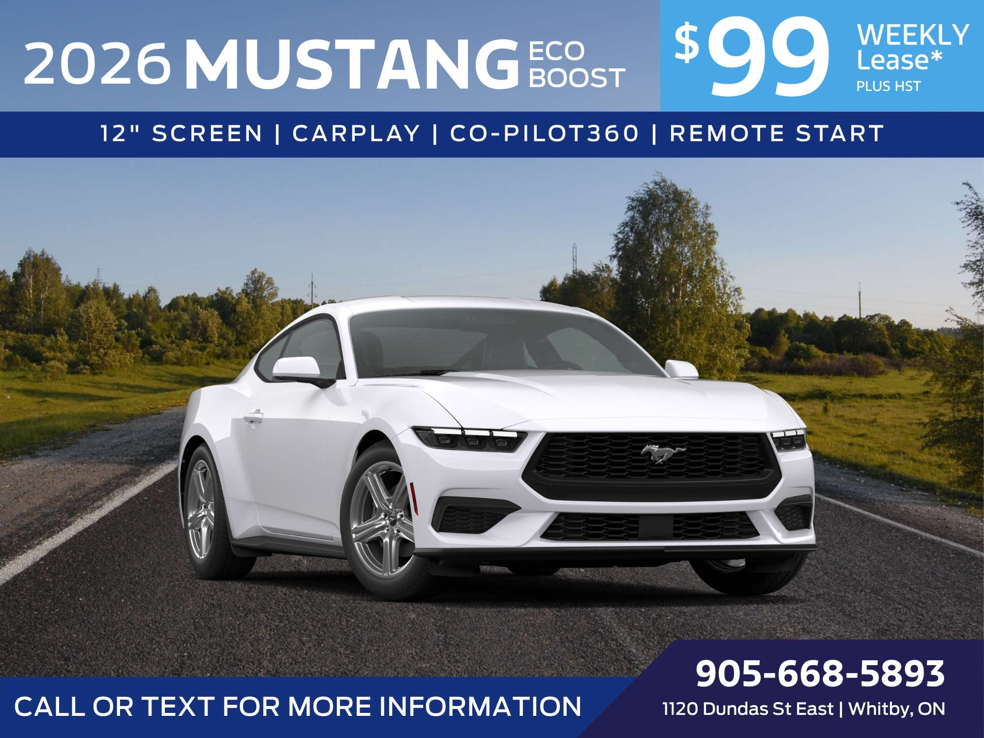 Ford Mustang EcoBoost Fastback RWD 2026