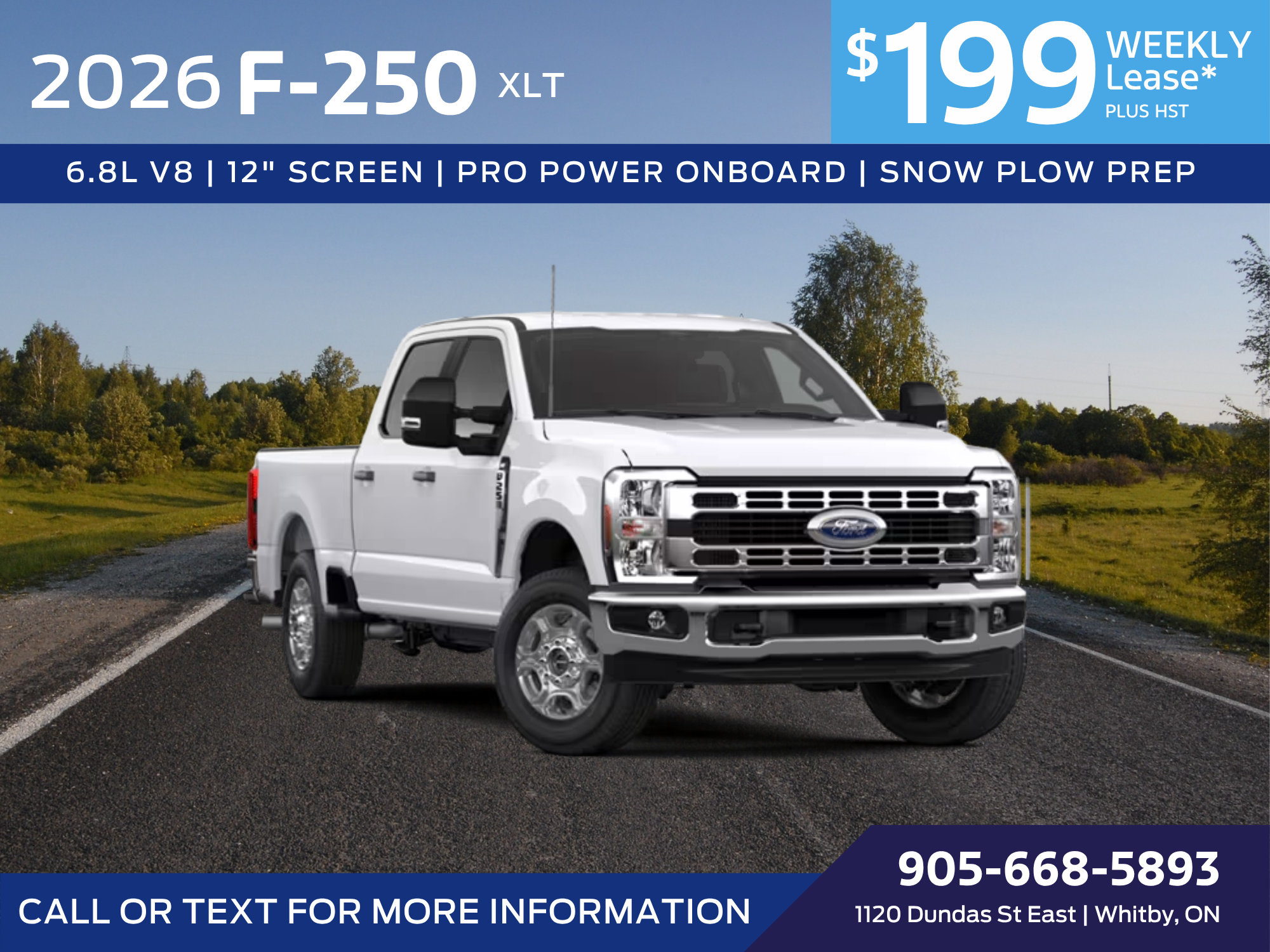 Ford F-250 Super Duty XLT Crew Cab 4WD 2026