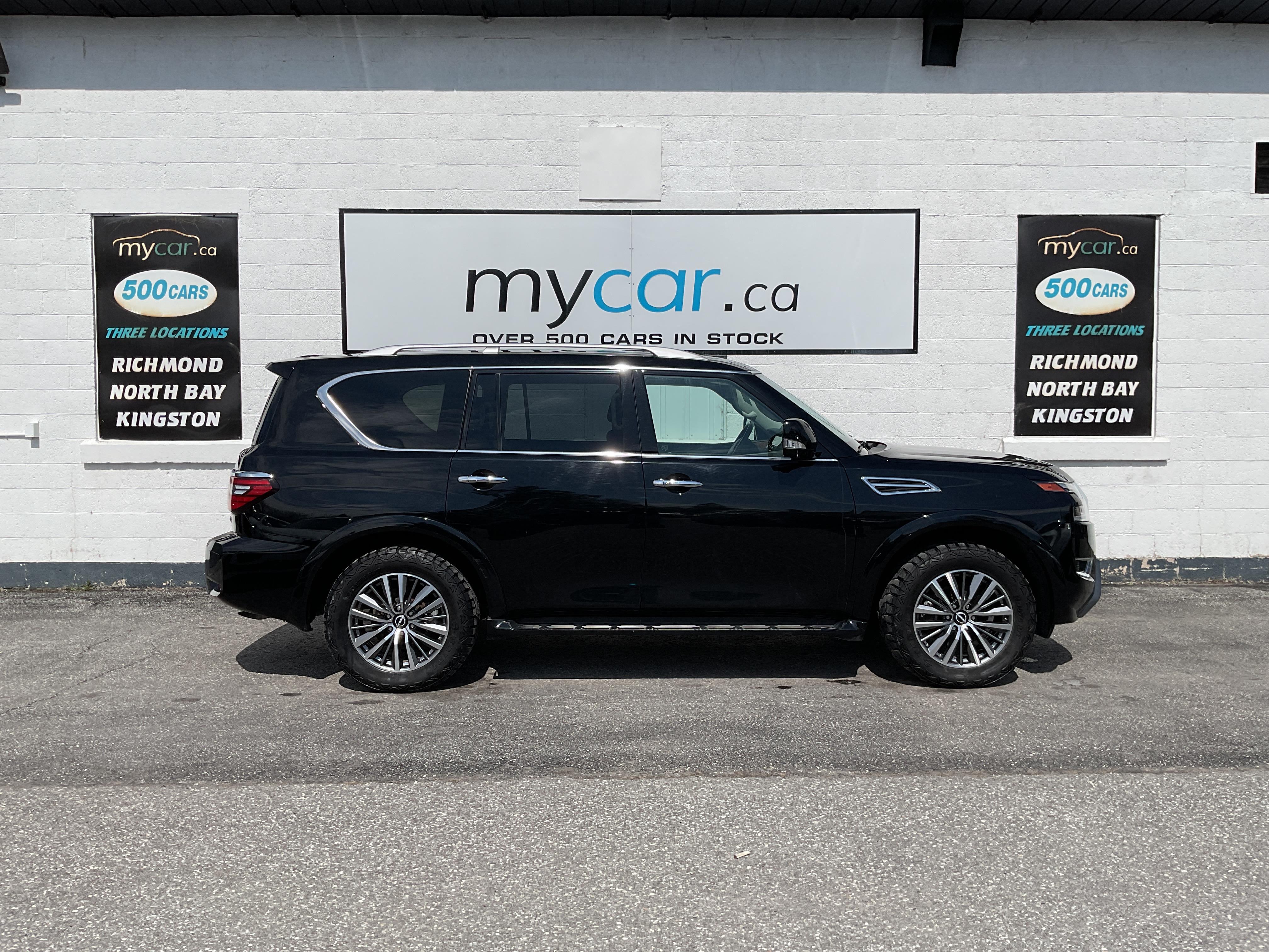 Black 2024 Nissan Armada SL 4WD SUV / Crossover Four-Wheel Drive 7-Speed Automatic