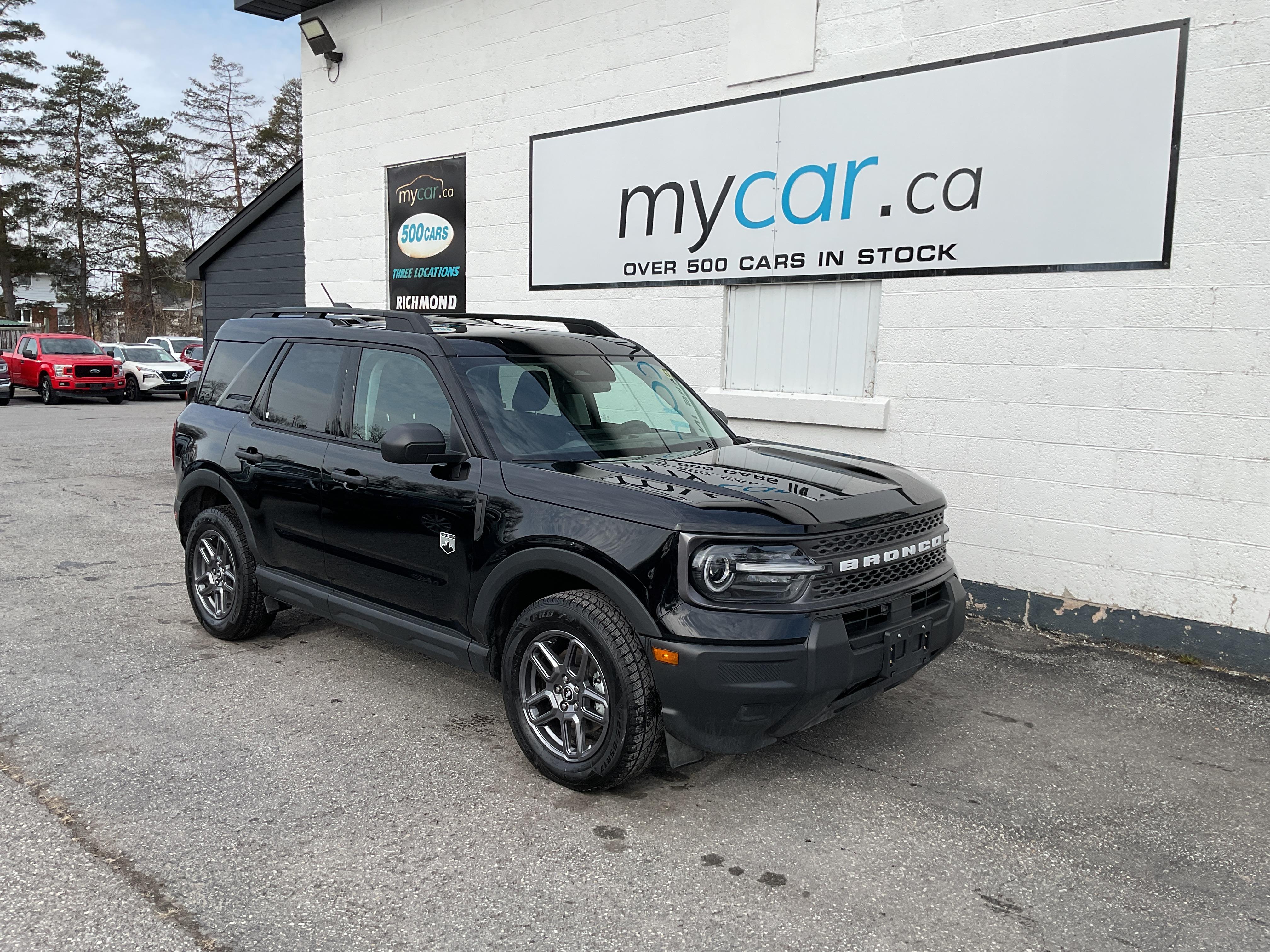 Black 2025 Ford Bronco Sport SUV / Crossover All-Wheel Drive 8-Speed Automatic