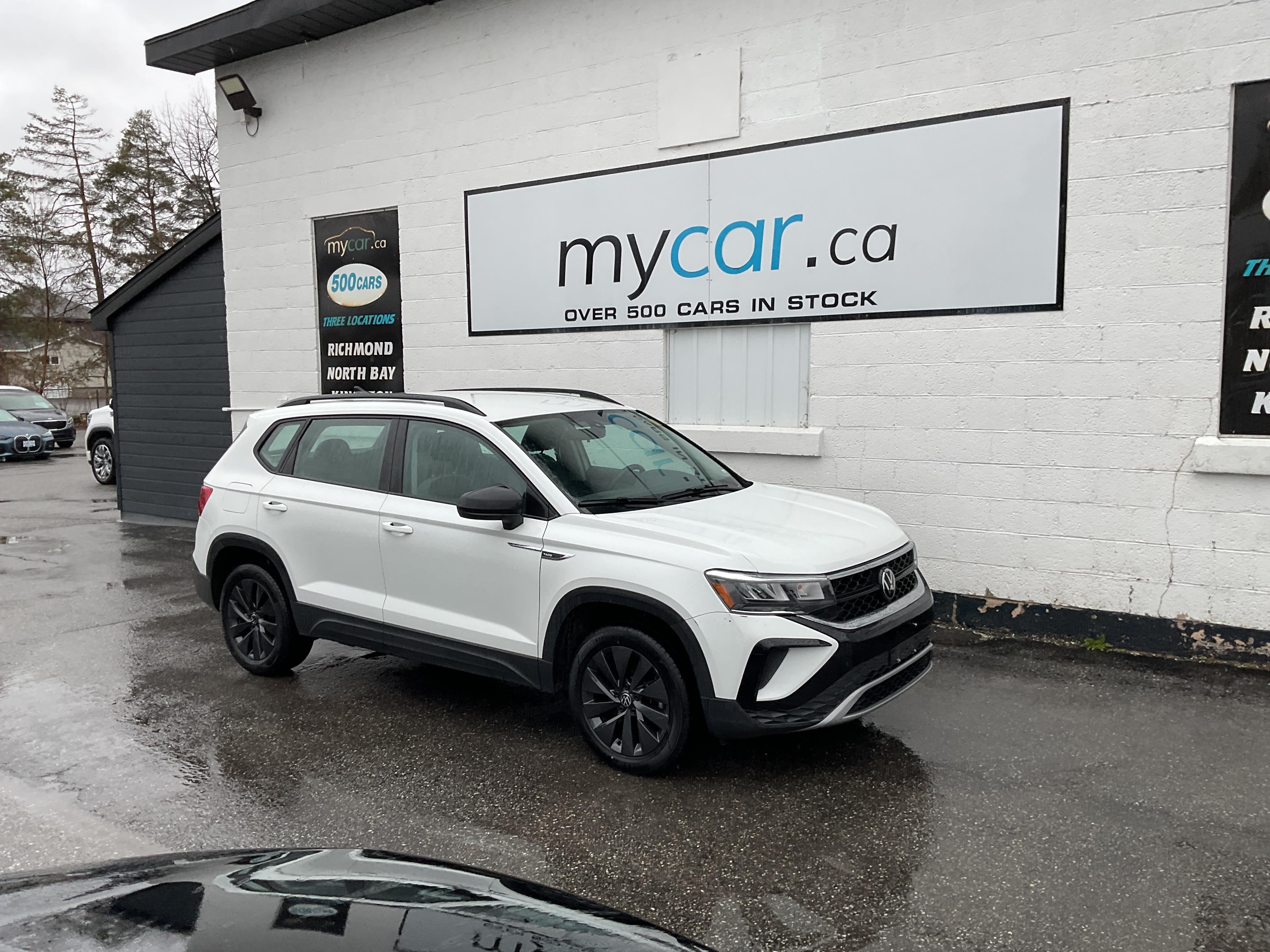 White 2024 Volkswagen Taos SUV / Crossover 8-Speed Automatic