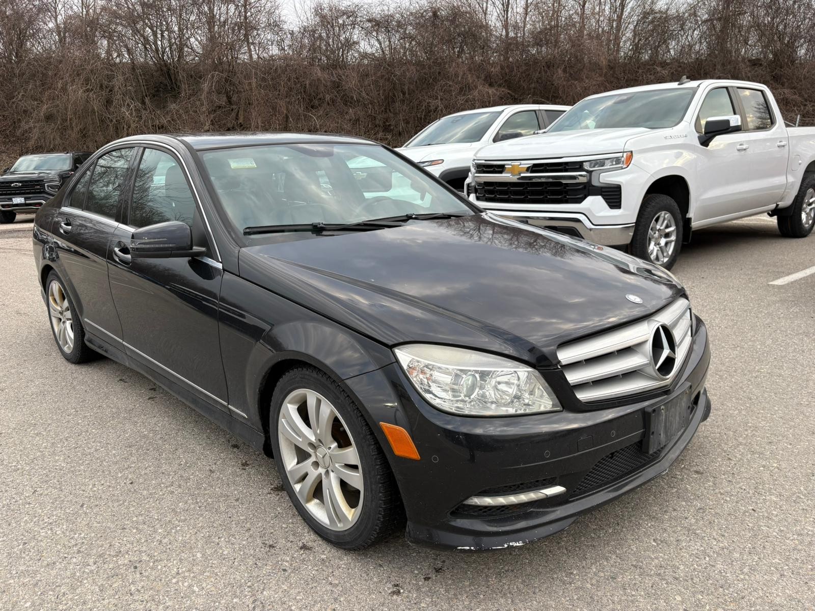 used 2011 Mercedes-Benz C-Class car, priced at $4,500