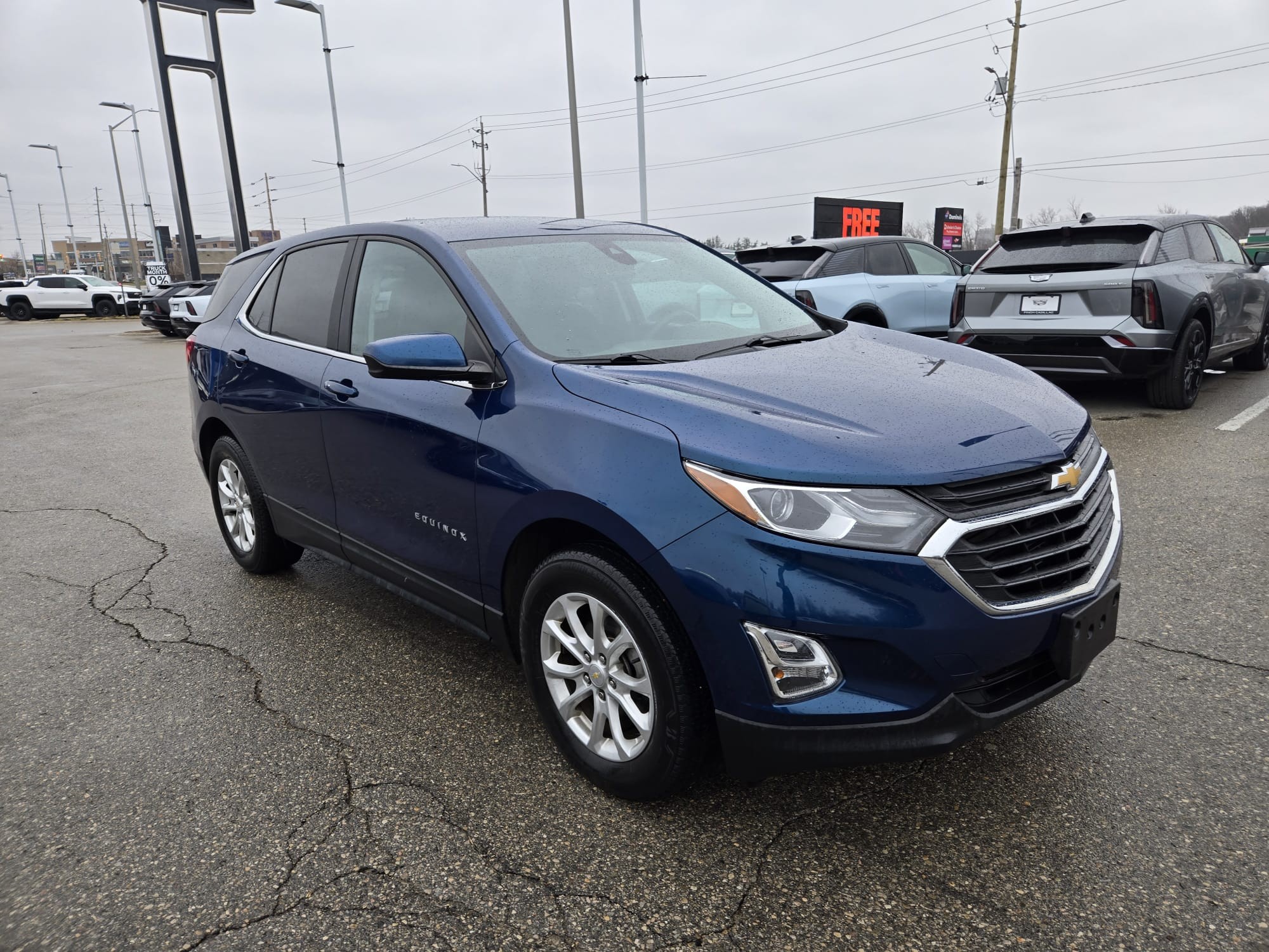 used 2021 Chevrolet Equinox car, priced at $22,200