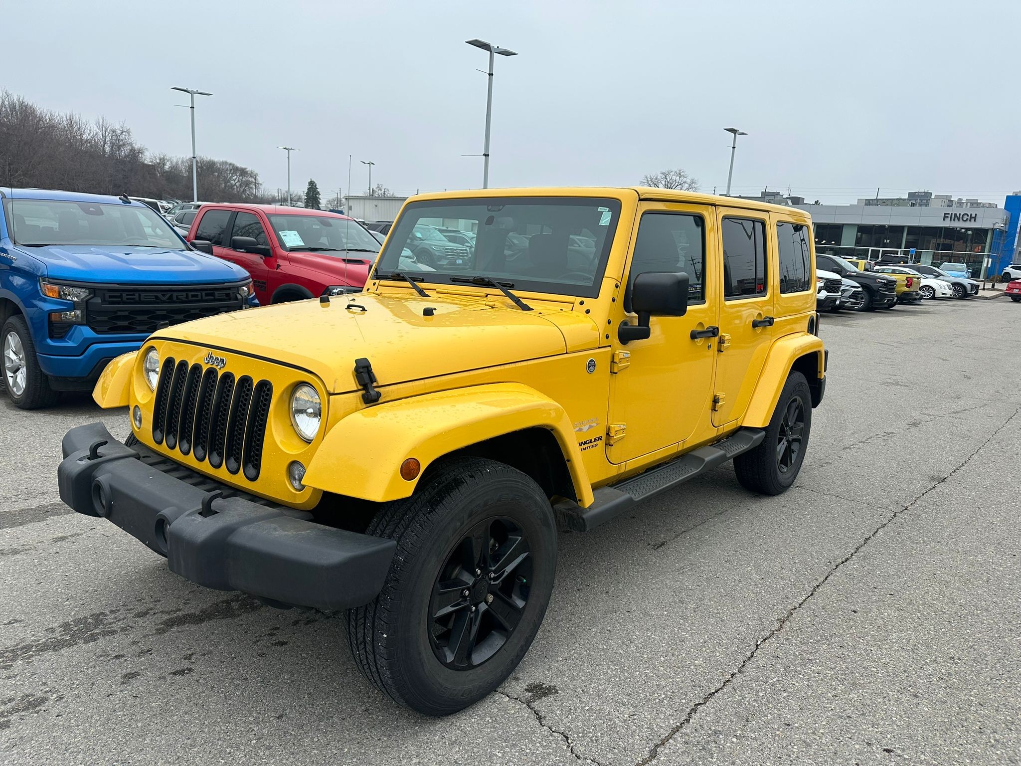 used 2015 Jeep Wrangler Unlimited car, priced at $17,500