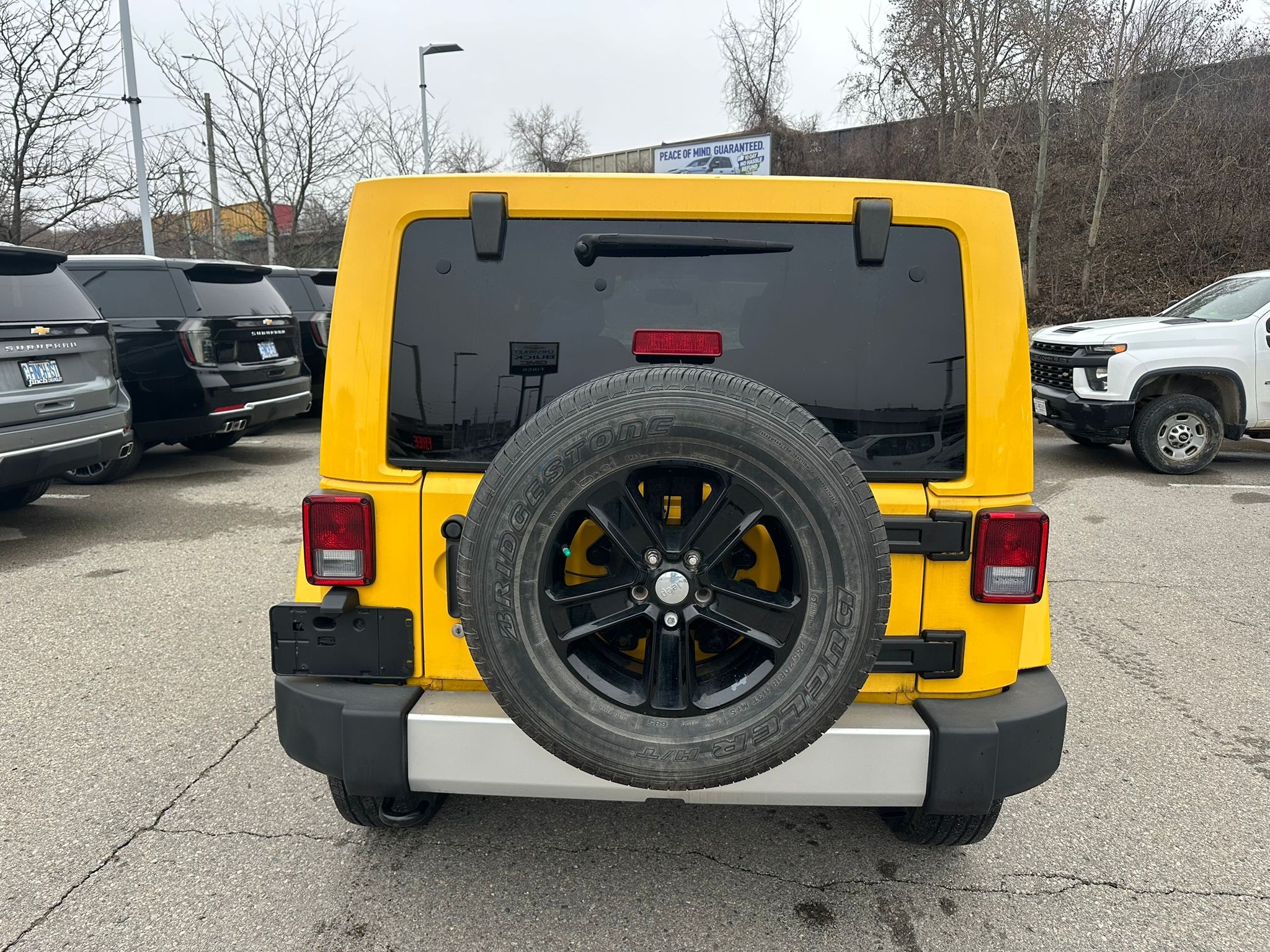 used 2015 Jeep Wrangler Unlimited car, priced at $17,500