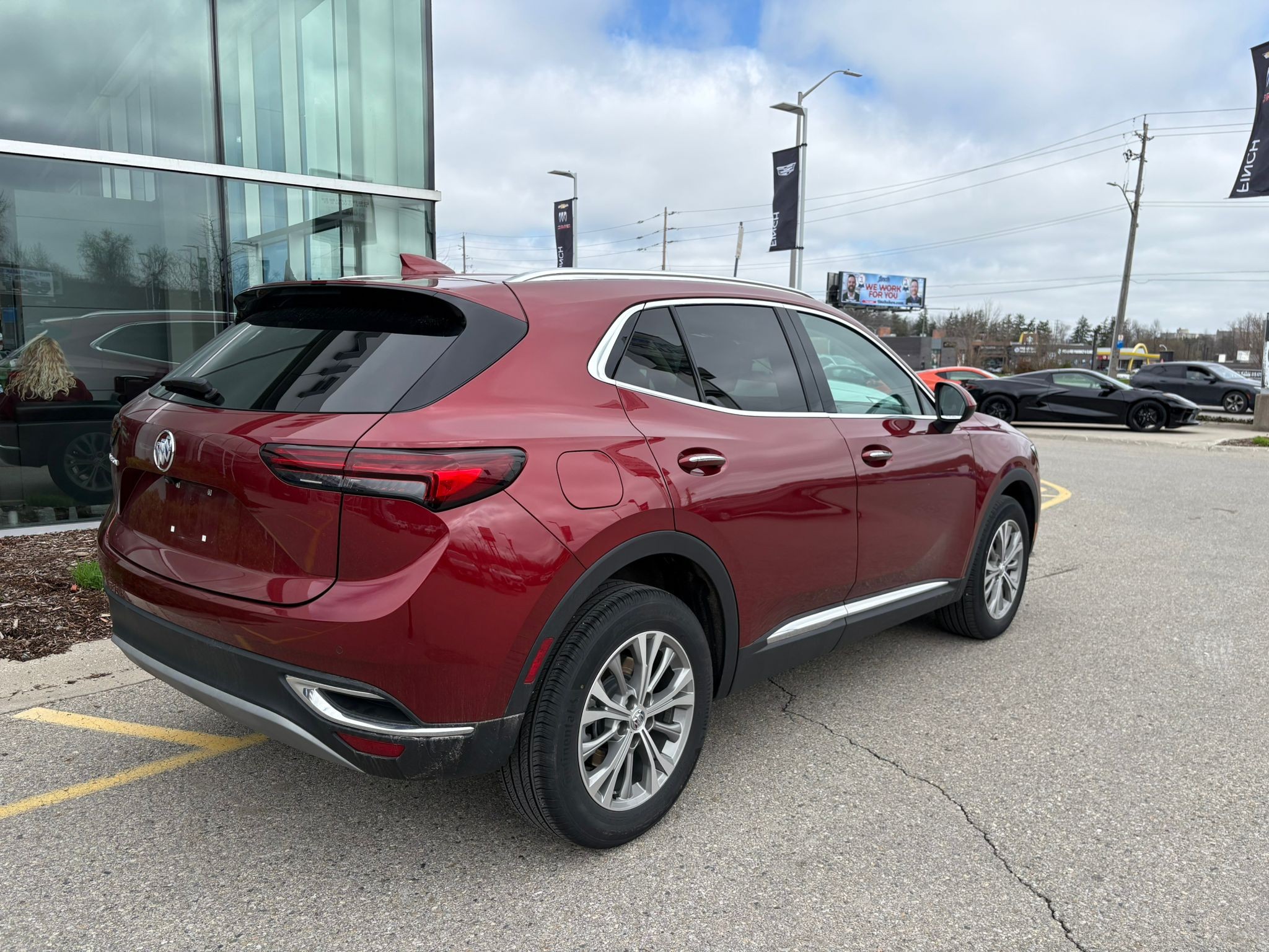 used 2023 Buick Envision car, priced at $30,300