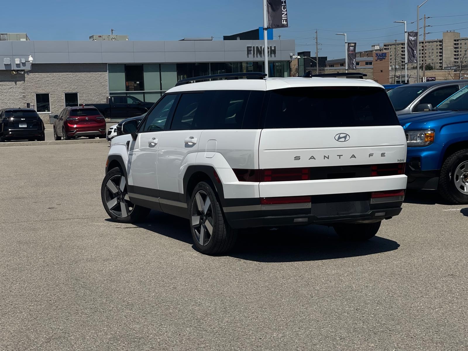 used 2025 Hyundai Santa Fe HEV car, priced at $47,000