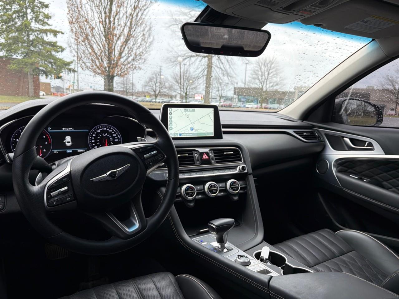 used 2021 Genesis G70 car, priced at $32,597