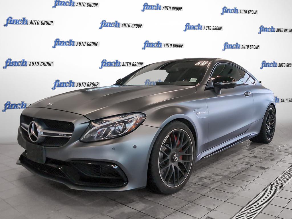 used 2018 Mercedes-Benz AMG C 63 car, priced at $61,900
