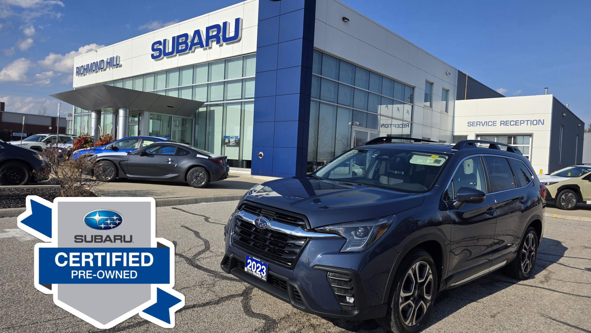 2023 Subaru Ascent Limited AWD with Captains Chairs