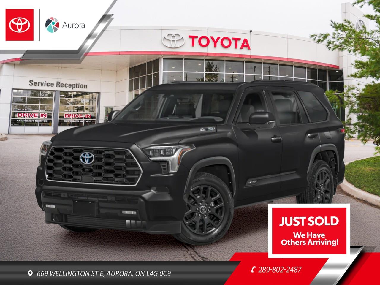 2026 Toyota Sequoia Platinum 4WD