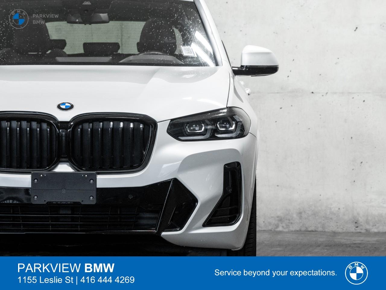 used 2024 BMW X3 car, priced at $55,009