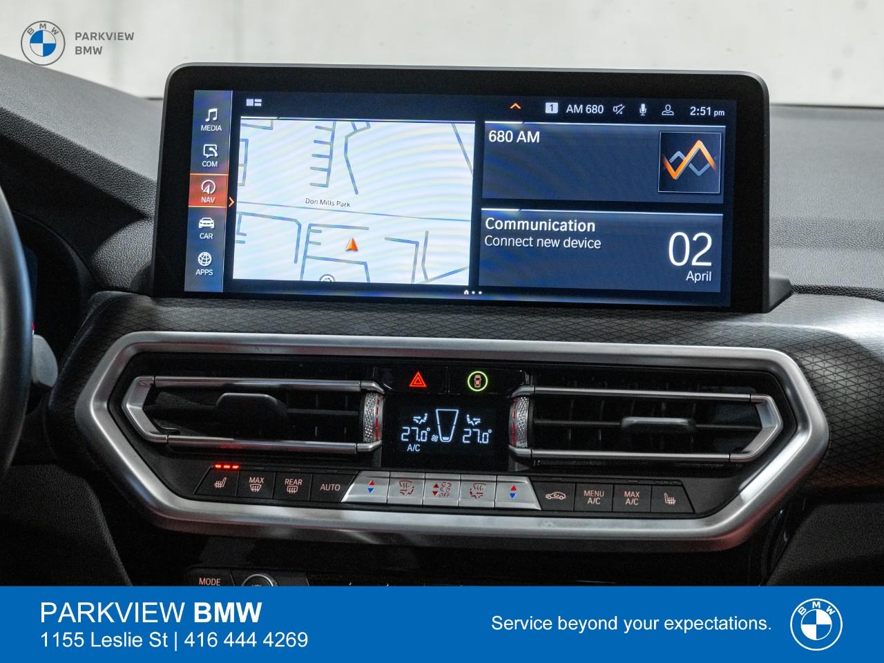 used 2024 BMW X3 car, priced at $55,009