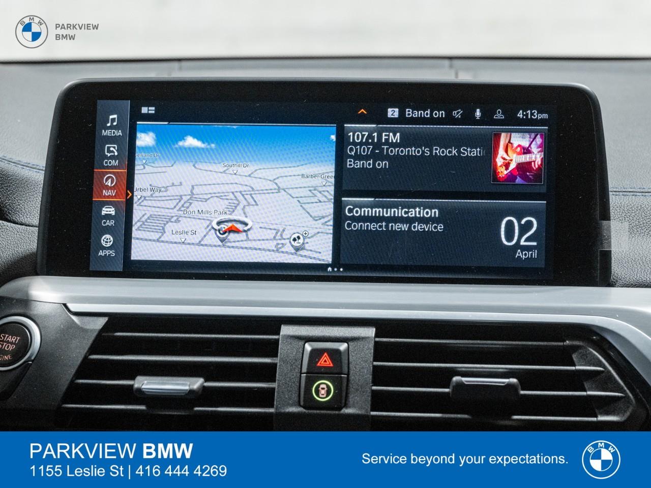 used 2021 BMW X3 car, priced at $40,477