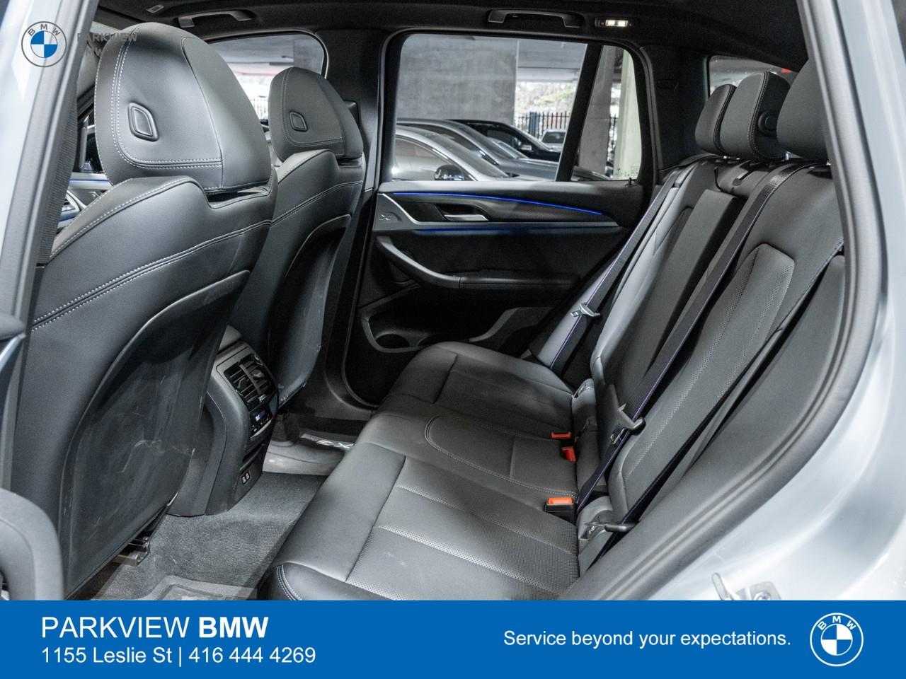 used 2024 BMW X3 car, priced at $54,488