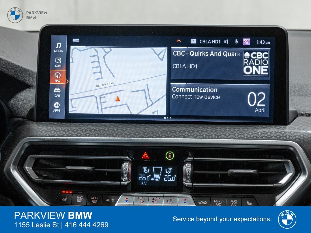 used 2024 BMW X3 car, priced at $54,488