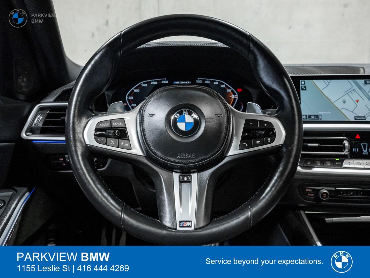 used 2022 BMW M340 car, priced at $60,566
