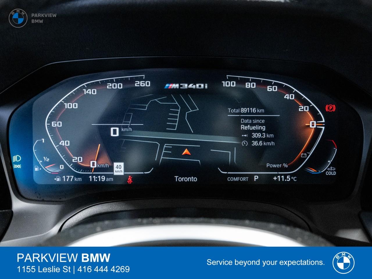 used 2022 BMW M340 car, priced at $52,699