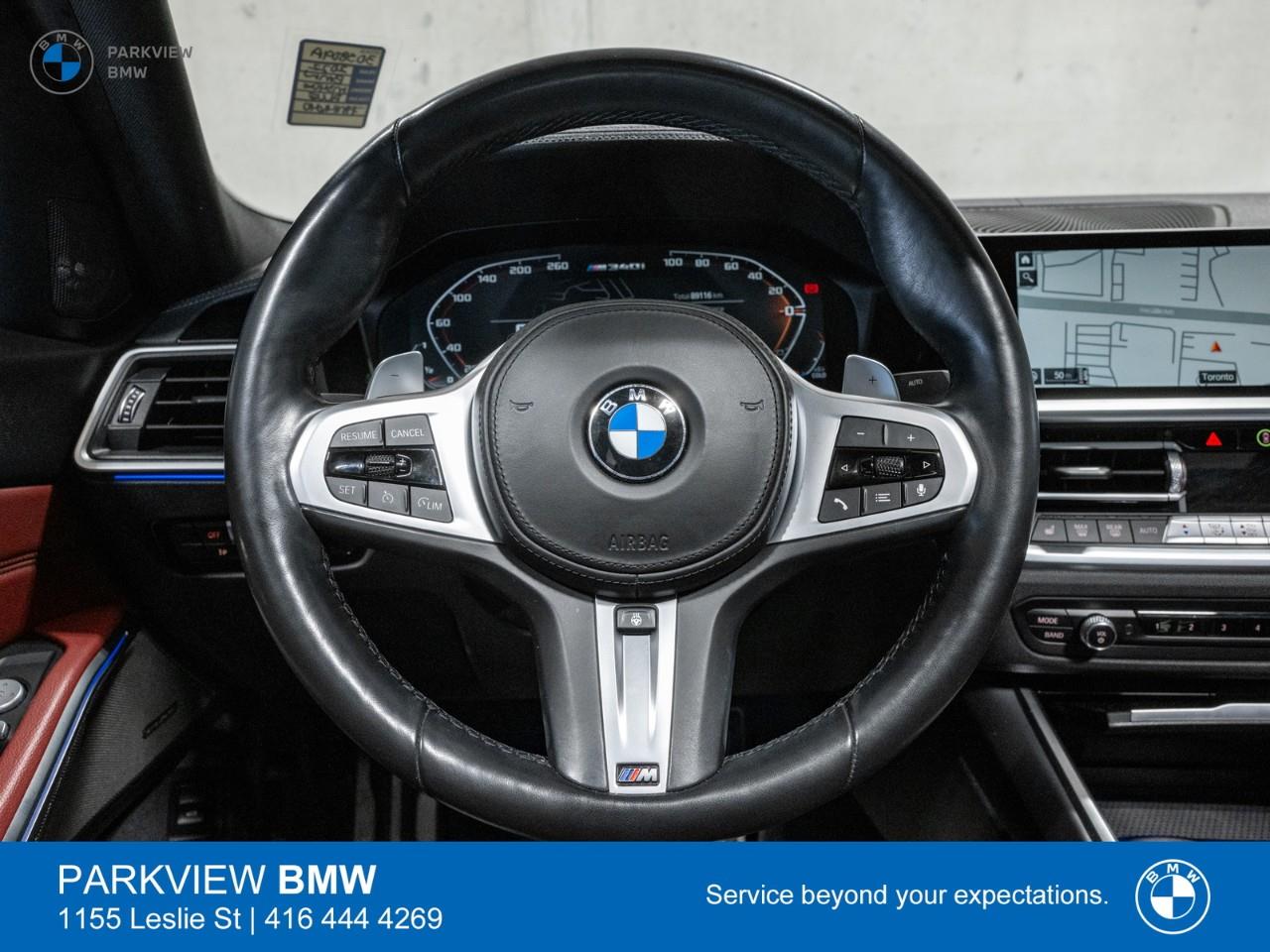 used 2022 BMW M340 car, priced at $52,699